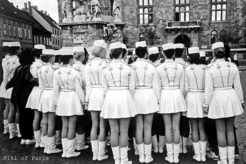 LES MAJORETTES A PRAGUE 1984